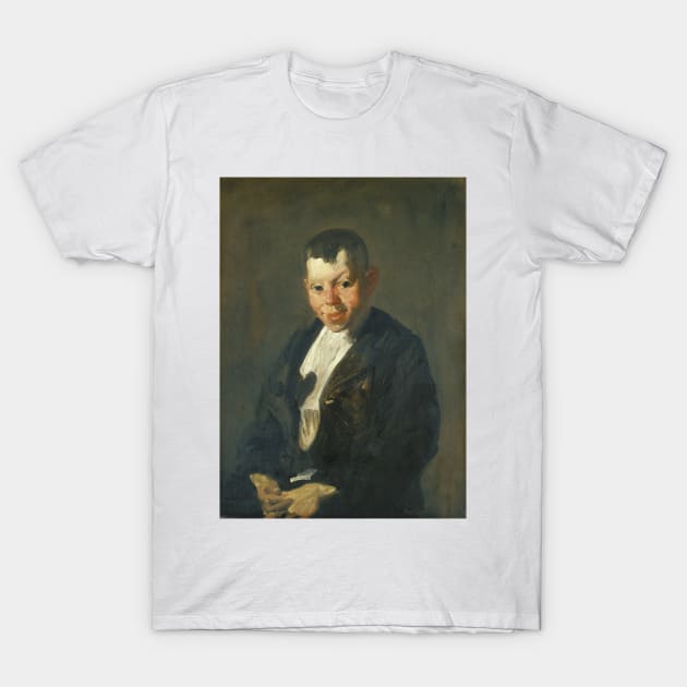 The Newsboy by George Bellows T-Shirt by Classic Art Stall